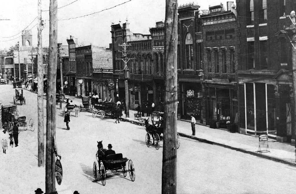 Main Street, Gastonia, 1900. -- Courtesy Gaston County Museum of Art and History