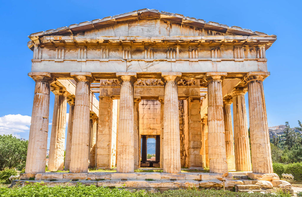Ancient greek Pediment