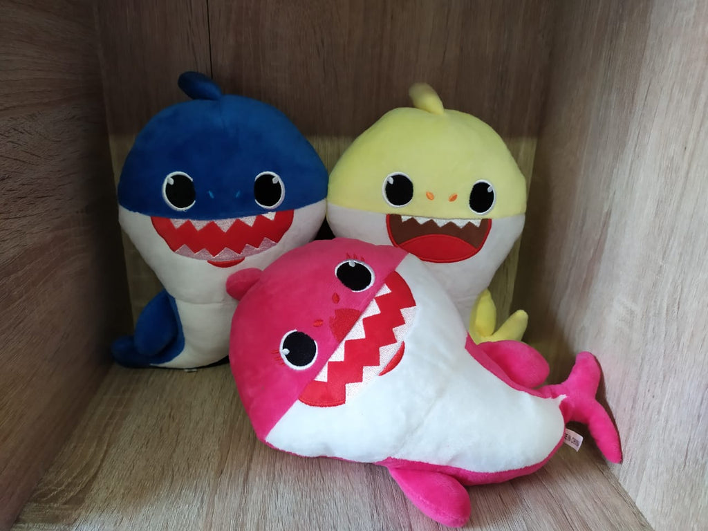 baby shark singing plush toy