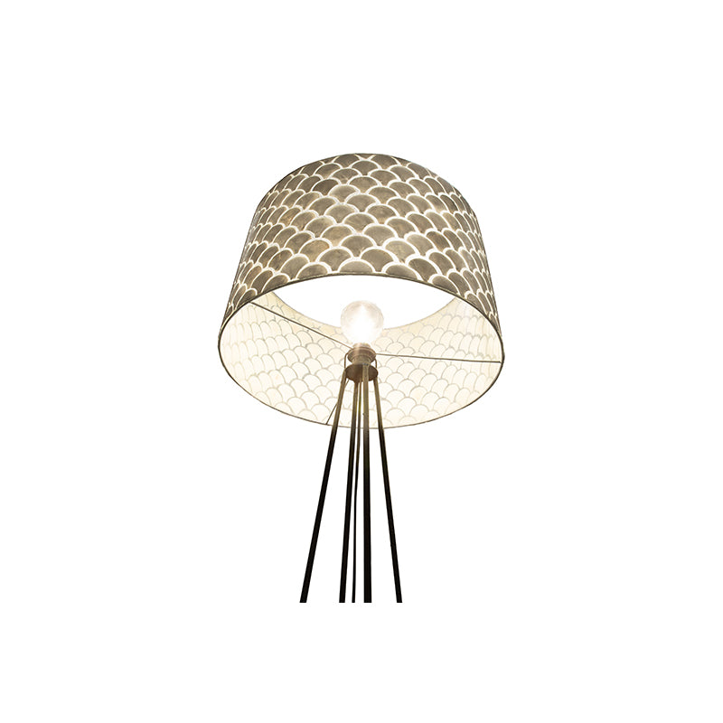 Shade Lamp Schelpen Wit Design De Koperen Bel