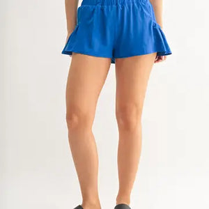 Chic Breeze Shorts - Peach Petunia