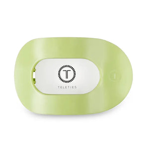 Teleties Aloe There Large Flat Hair Clip - Peach Petunia