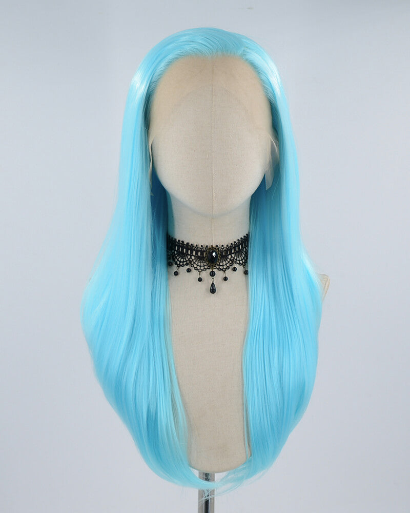 Blue Synthetic Lace Front Wig Ww463 Weekendwigs 