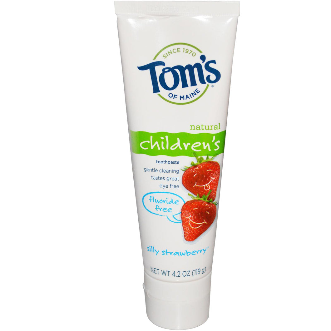 fluoride free infant toothpaste