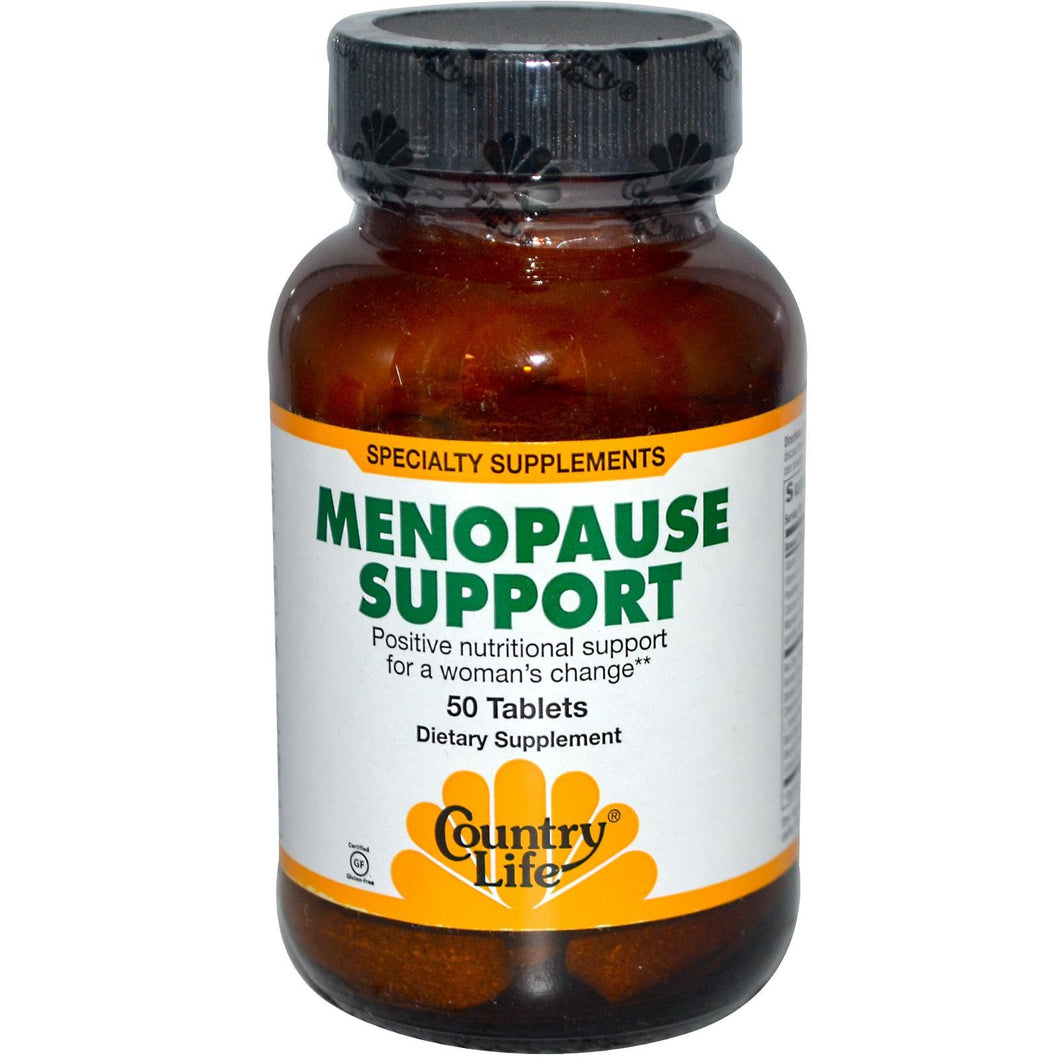 Menopause Support 50 Tablets - Country Life - Supplement ...