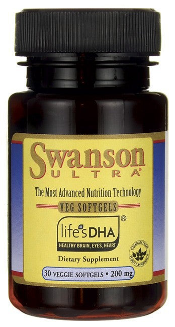 Swanson life's DHA (Vegetarian) Softgels - Supplement ...