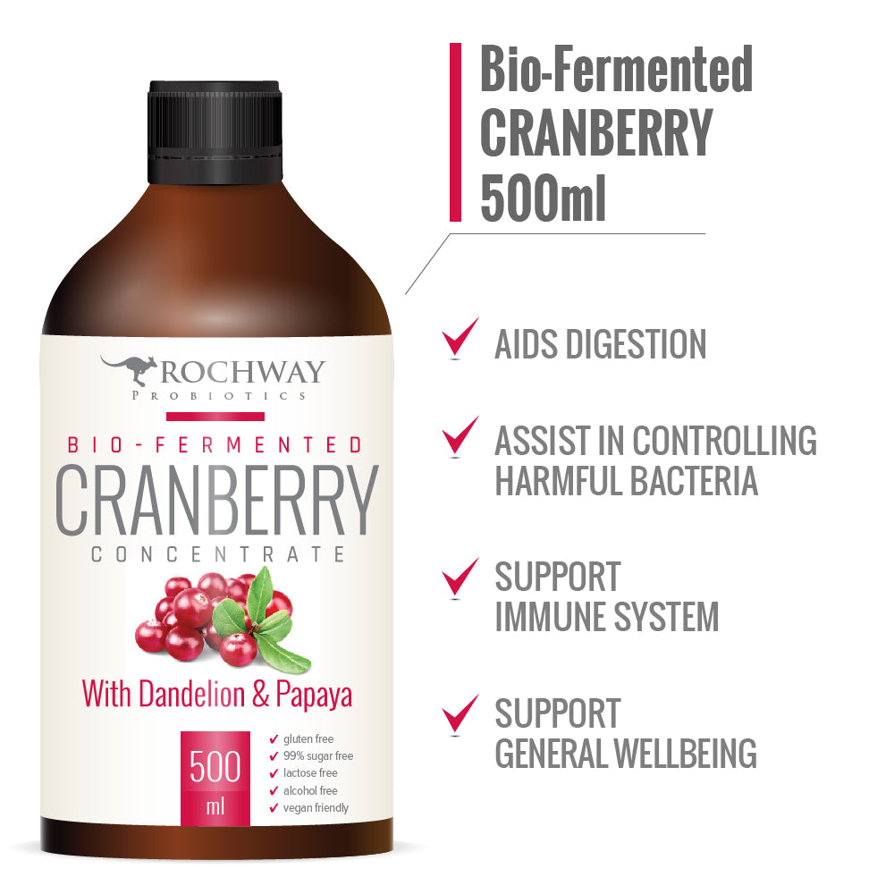 Rochway, Bio Fermented Cranberry, 500ml