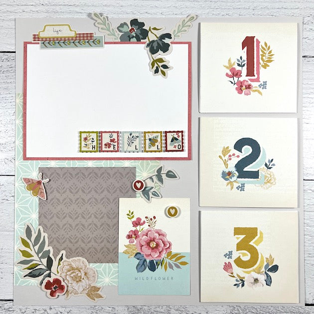 Simple Stories Springtime WELCOME SPRING 12x12 Scrapbook Paper –  Scrapbooksrus