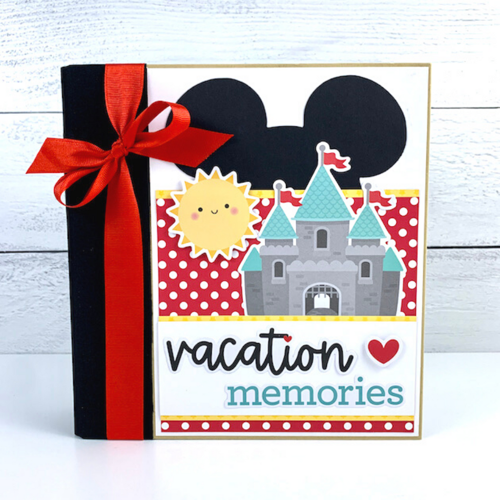 Mouse Memories, Disney Themed Scrapbook Instructions ONLY – Artsy Albums