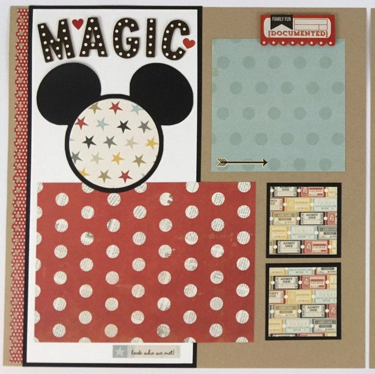 Lots of Disney Vacation Scrapbook Layouts, Ideas and Freebies! – Scrap  Booking