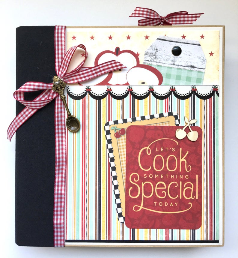 Recipe Scrapbook Album Instructions – Artsy Albums