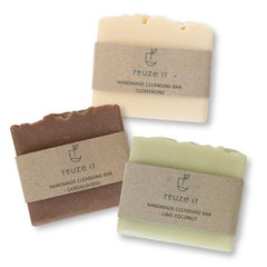 Eco-friendly cleansing bars