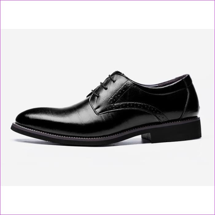 flat leather shoes mens