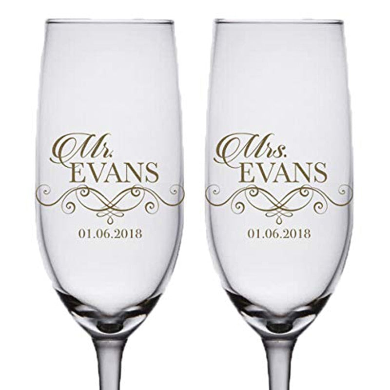 wedding champagne flutes