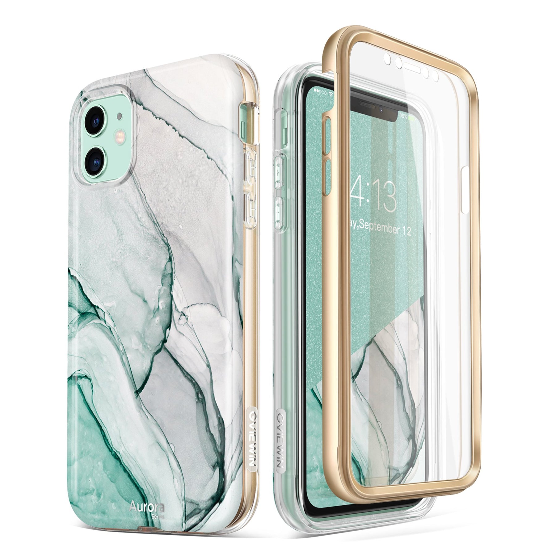 Mint Green Iphone 11 Tough Case Gviewin