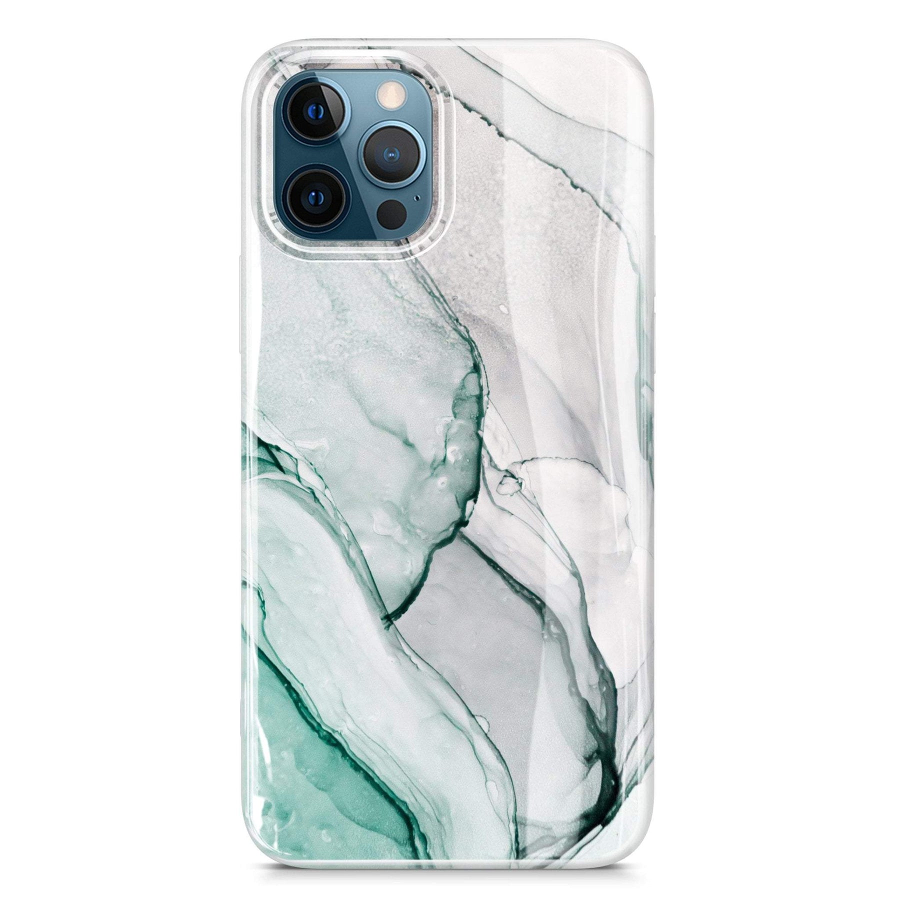 Gviewin Iphone 12 Pro Max Case Mint Green Impact Case Soft Tpu Materials Drop Protection Gviewin