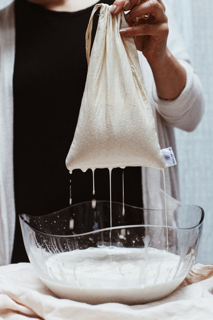 Sac à Lait de Noix : Faites du Lait Végétal Frais à la Maison