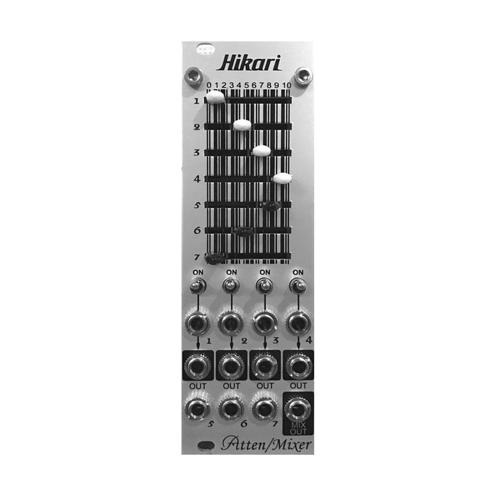 Hikari Instruments Atten / Mixer— Clockface Modular