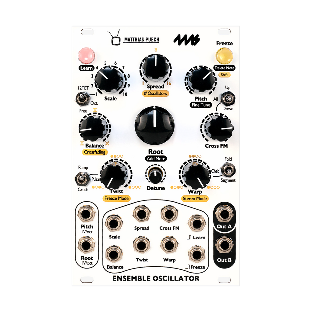4ms Ensemble Oscillator Eo White Clockface Modular