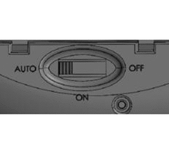 Firefly Magic Solar Panel Power Switch Close-Up Image