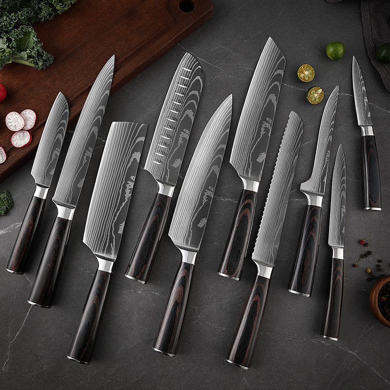 10-piece knife set