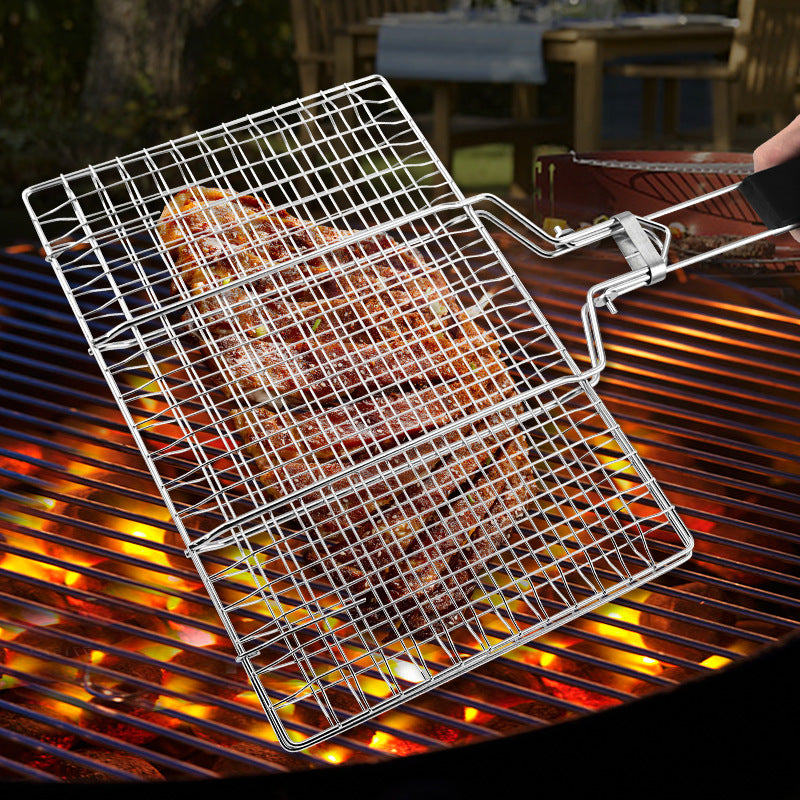 Barbecue BBQ Grilling Basket can secure all your food