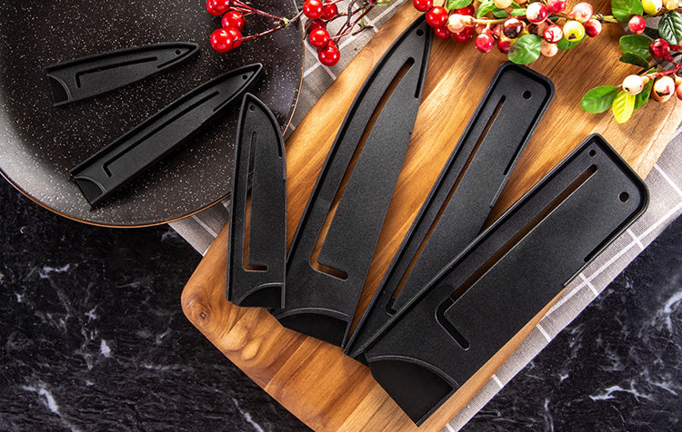 Kitchen Knife Set With Holder | Letcase Knives
