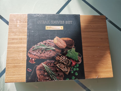 Non-serrated Steak Knives Set Review 2021 - Gift Box