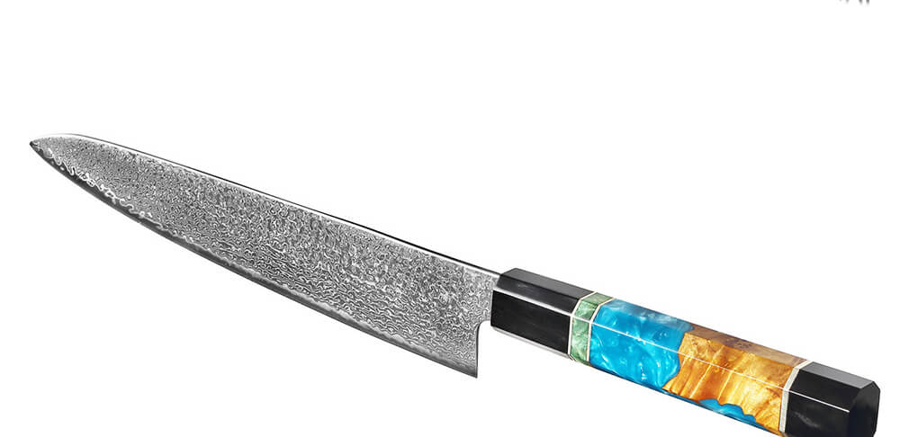 Sharp Damascus Steel Blade