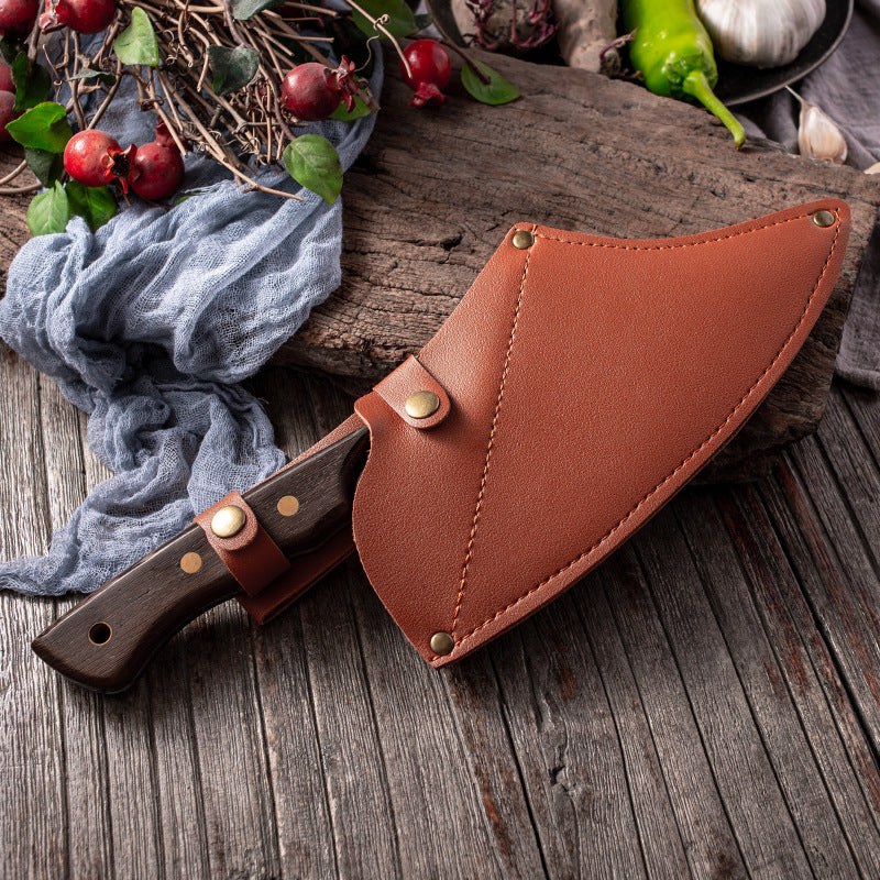 high end leather sheath