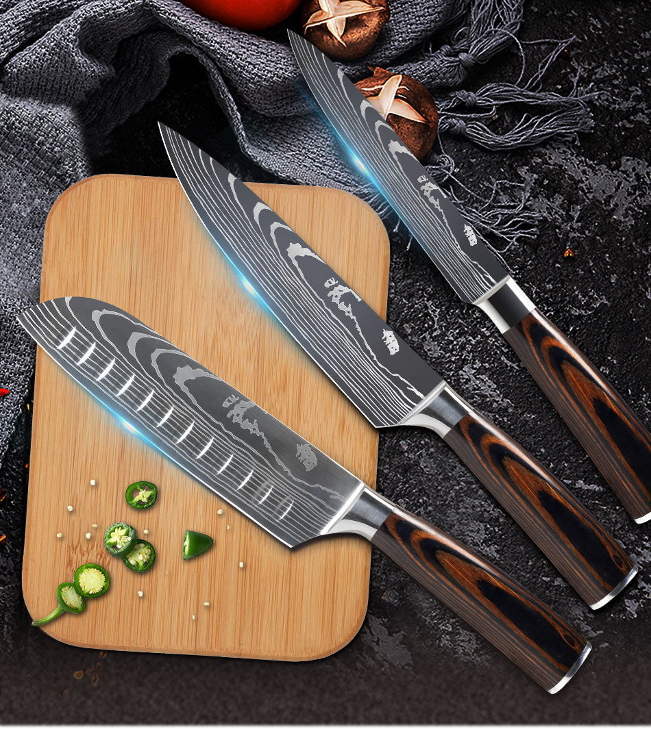 8-piece knife set