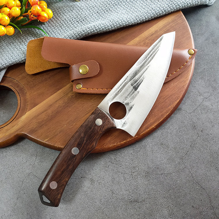 BUTCHER KNIFE SET WITH SHEATH