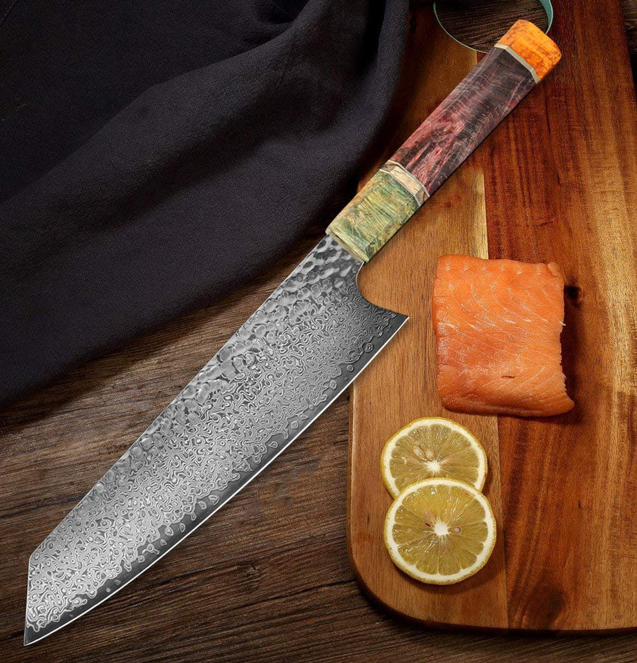 damascus kitchen knives