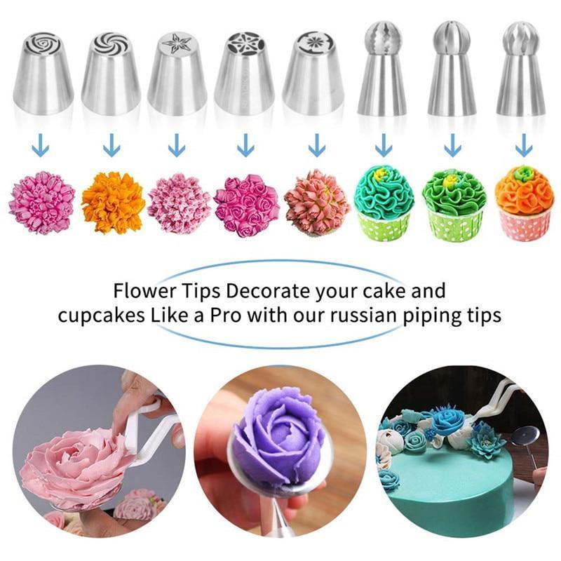 Professional Cake Decorating Kit Baking Tools For Cakes ...