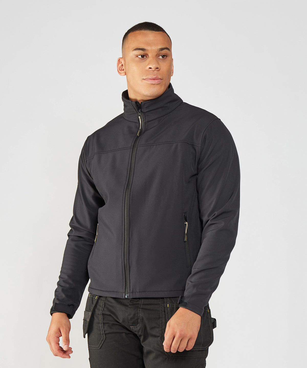 Stanley Workwear Men's Teton 2-Layer Full Zip Softshell Jacket {SY020}