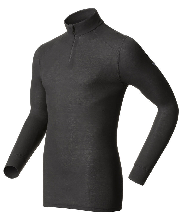 ODLO Men's Active Warm Eco Half Zip Long Sleeve Base Layer {O-159082}