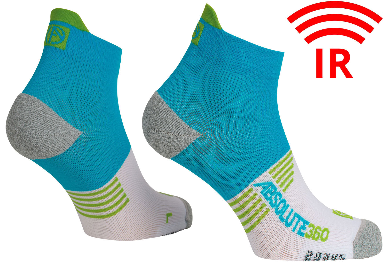 Absolute360 Performance Run Mini-Crew Socks {A360-MCSCK}