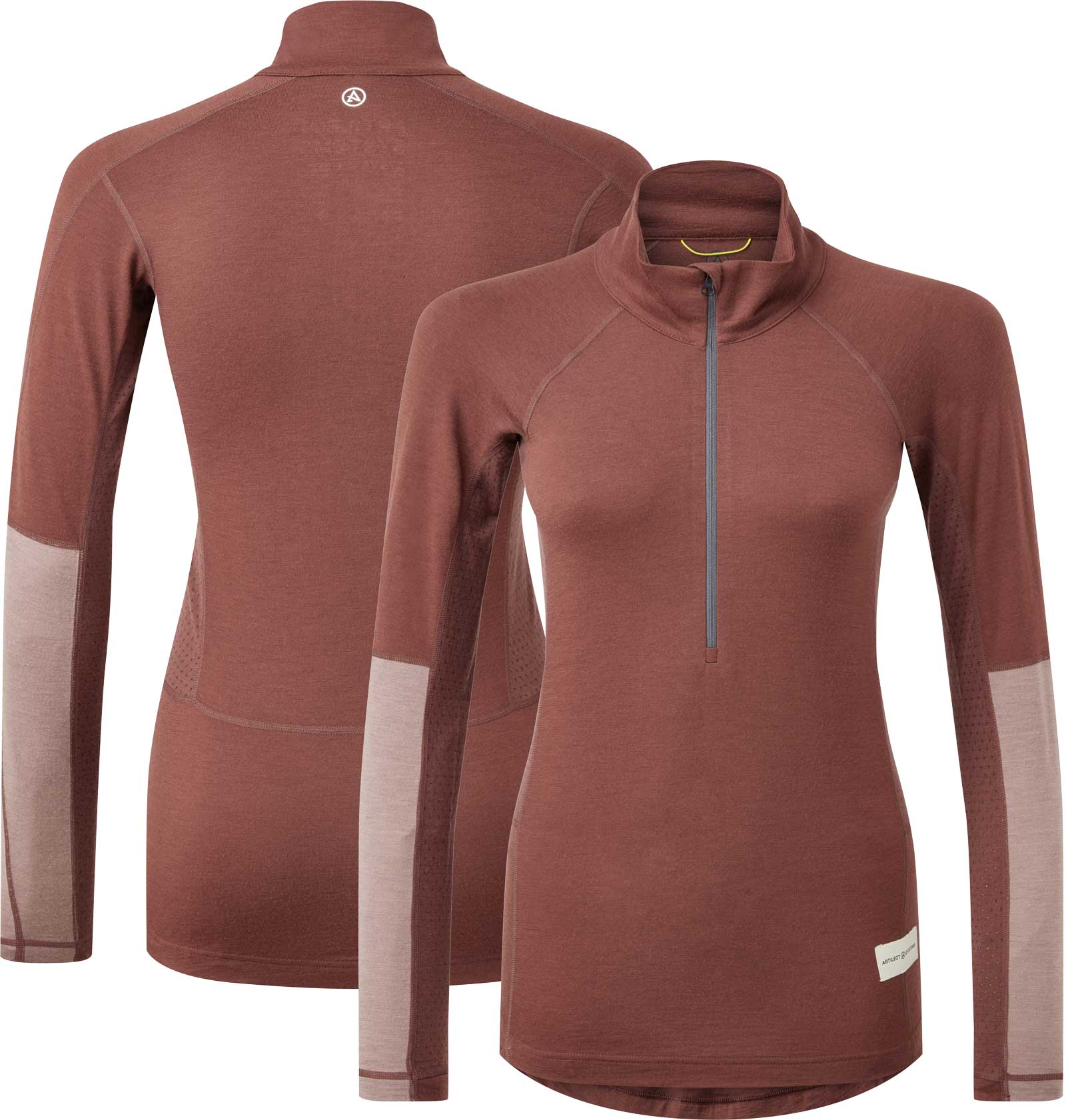 Artilect Women's Flatiron 185 Long Sleeve ½ Zip Base Layer {ART-2212113}