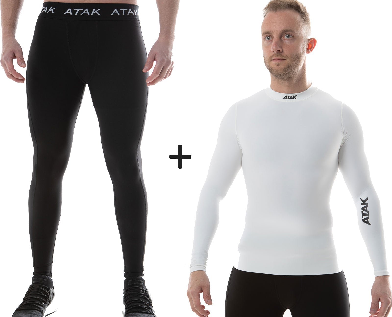 Men's ATAK Sports Compression Thermal Base Layer COMBO