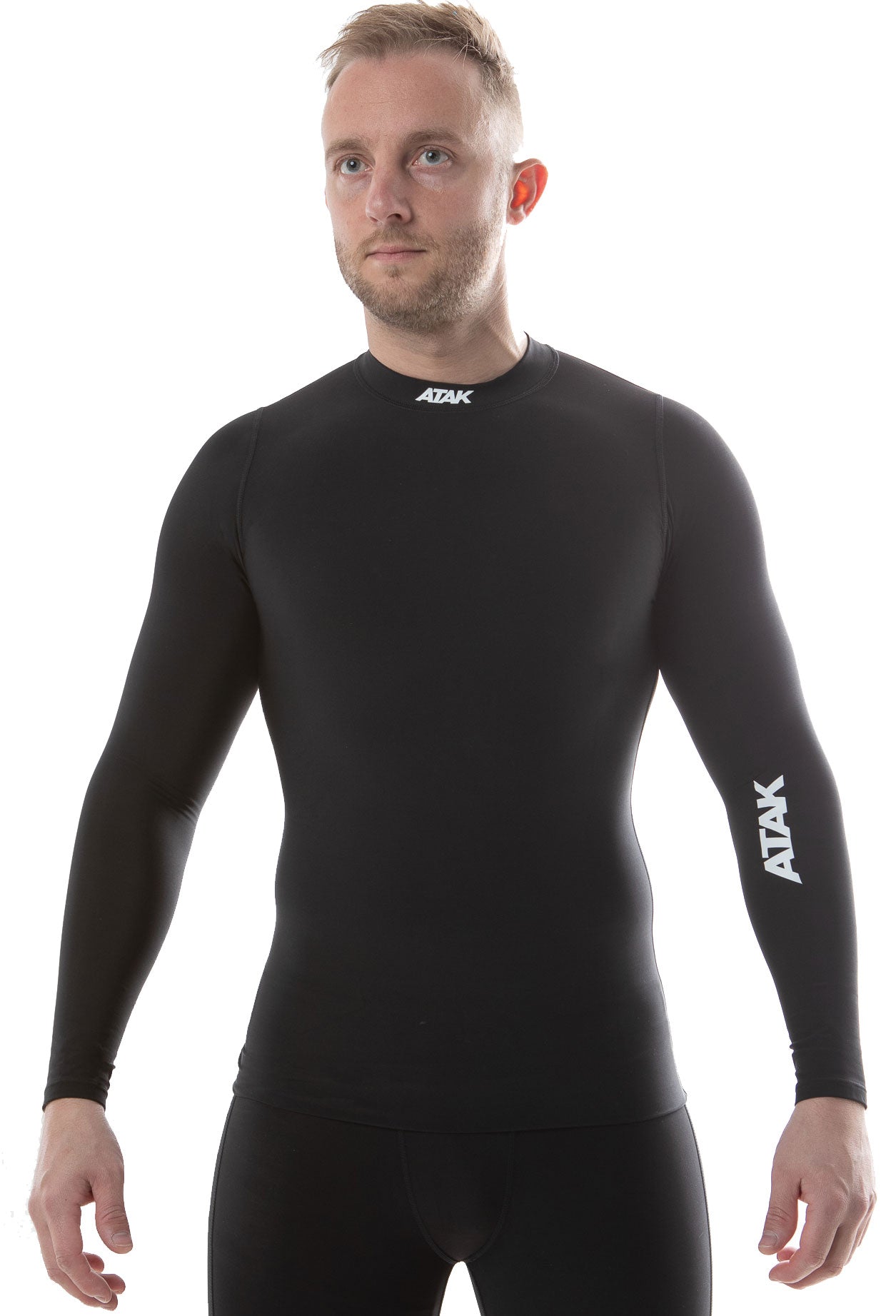 Men's ATAK Sports Long Sleeve Thermal Compression Base Layer Top