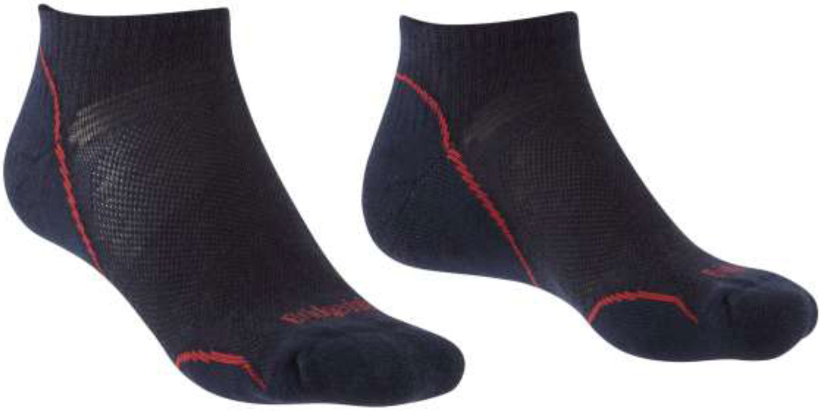 Bridgedale Men's Ultra Light T2 Merino Performance No-Show Hiking Socks {BR-710259}