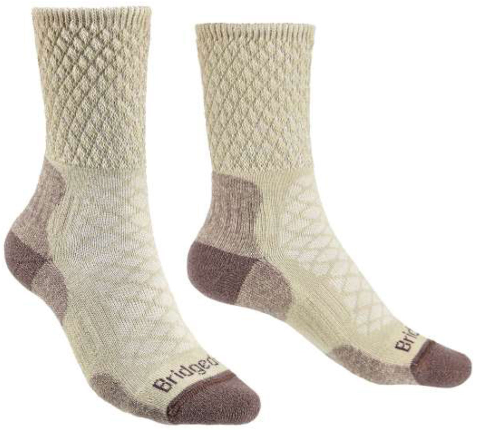 Bridgedale Women's Comfort Lightweight Merino Crew Hiking Socks {BR-710619}