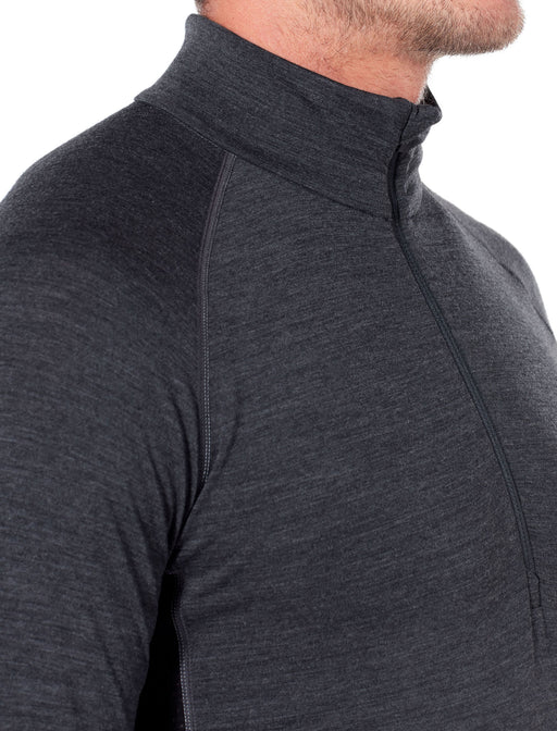 Men's Icebreaker ZoneKnit 200 Seamless Half Zip Base Layer