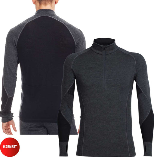 BodyfitZone™ Merino 260 Zone Long Sleeve Crewe Thermal Top - Icebreaker (US)