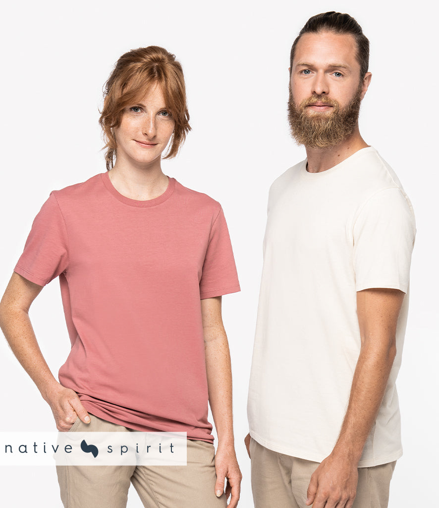 Native Spirit Unisex Organic Cotton 180gsm Heavyweight T-Shirt {NS305}