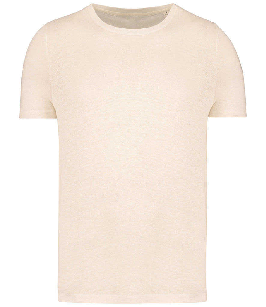 Men's Native Spirit Organic Linen Tee Shirt {NS320}