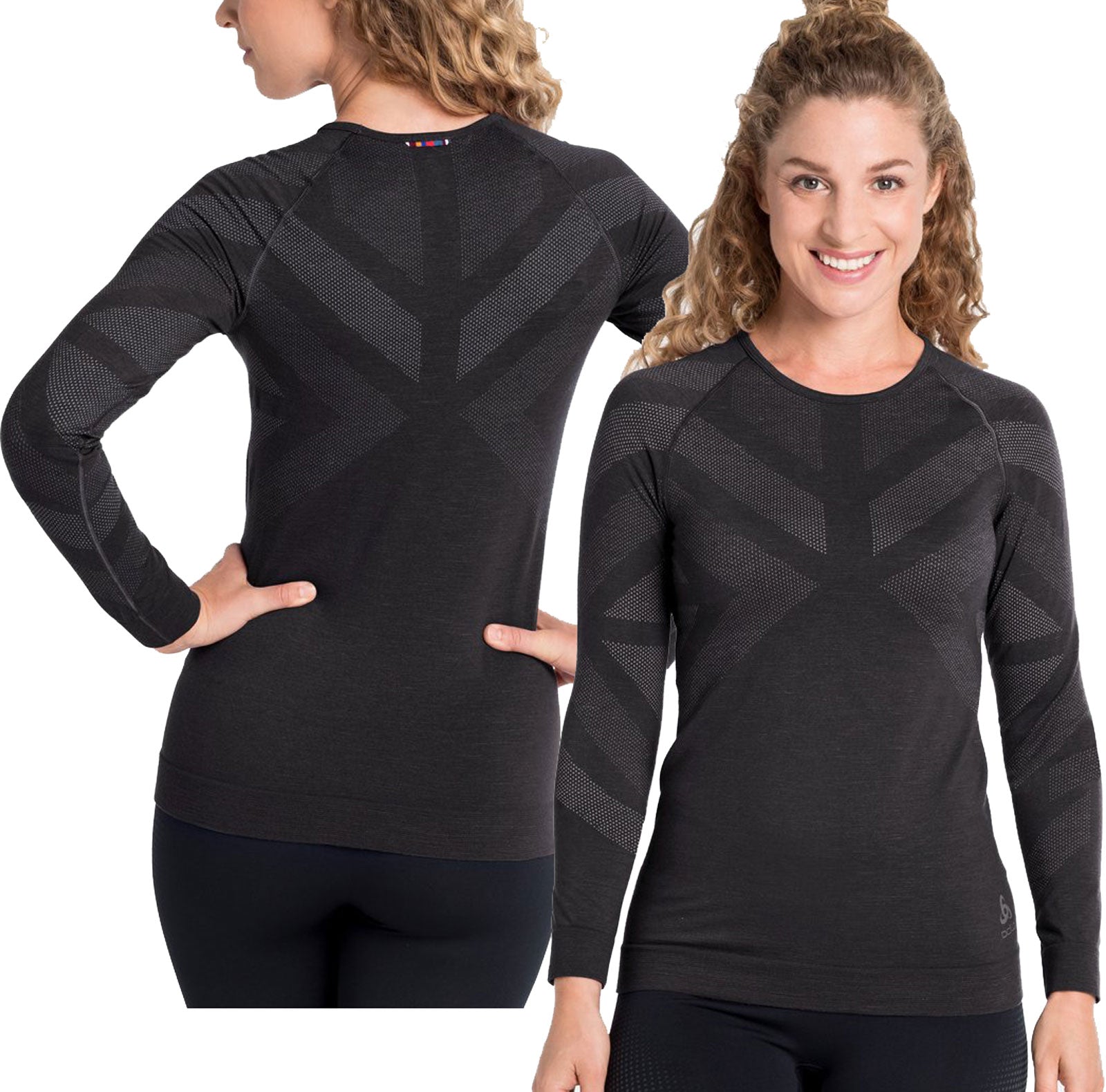 ODLO Women's Natural+ Kinship Extra Warm Long Sleeve Crew Base Layer {O-196121}