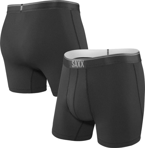 Saxx Underwear Quest Quick Dry Mesh Mens Long Leg Boxers