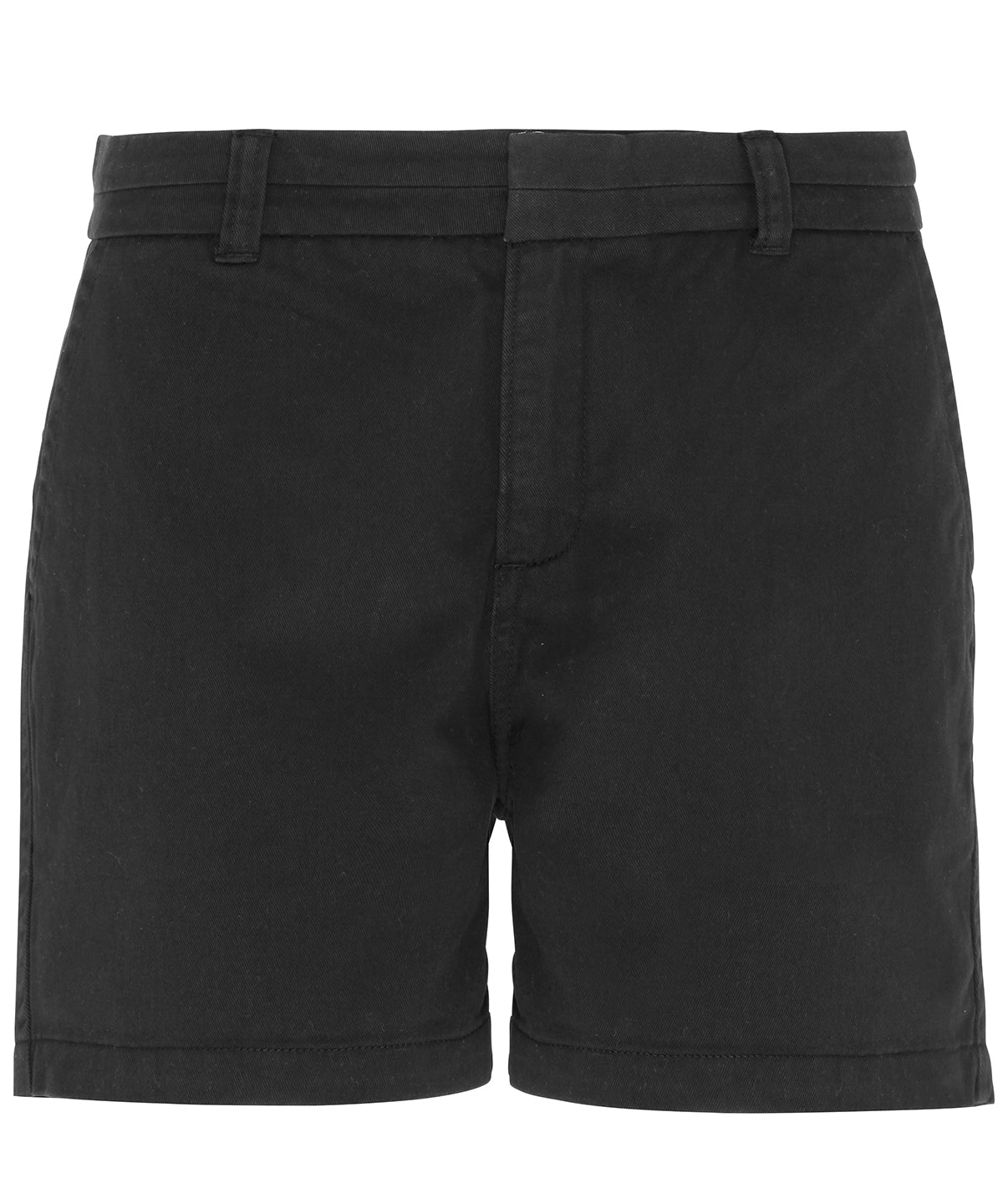 Women's Asquith & Fox Chino Tailored Short Shorts {R-AQ061}