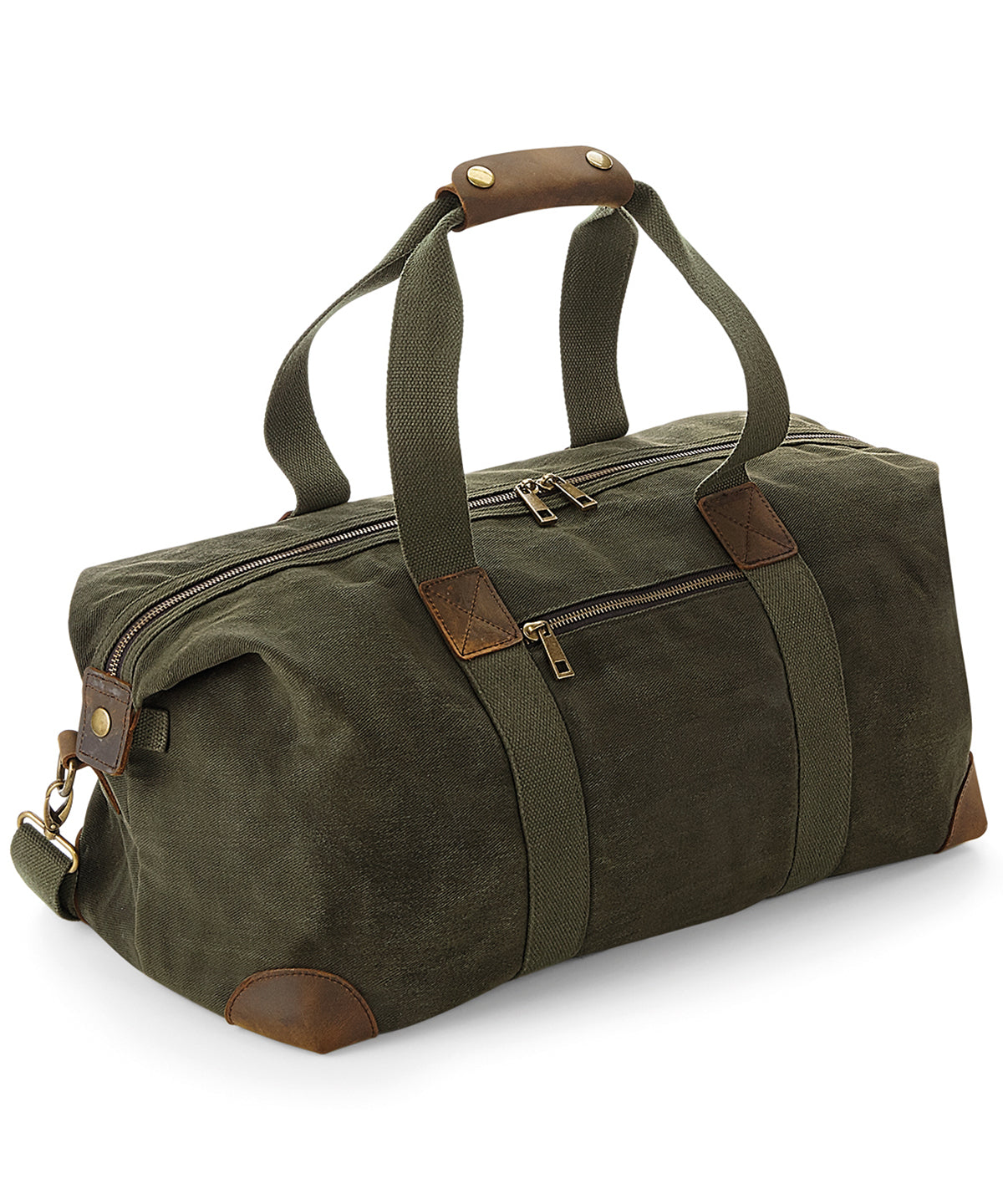 Quadra Heritage Waxed Canvas Holdall {QD650}